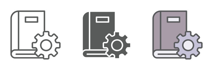 Poster - Standard Icons Set – Vector Illustrations in Multiple Styles
