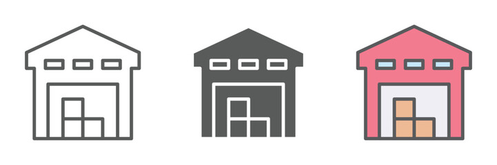 Poster - Stock Icons Set – Vector Illustrations in Multiple Styles