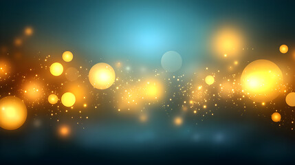 Wall Mural - dreamy bokeh background with delicate light orbs floating in a blurred, pastel-toned atmosphere 