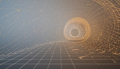 Poster - Exploring 3d visualization techniques in technology virtual environment digital art abstract viewpoint