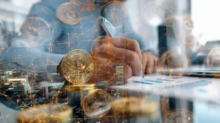 Poster - Detailed Analysis of Blockchain Trends and Digital Currency Innovations