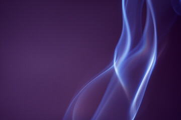 Wall Mural - close up shot of smoke abstract as background