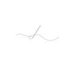 © Ijob solo - One continuous line drawing of golf putter, golf line icon, white background,one continuous line drawing of Golf sport vector illustration, abstract one line icon drawing.