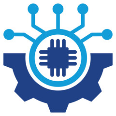 Poster - Technology Integration Dual Tone Icon
