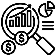 Poster - Roi Analysis Outline Icon