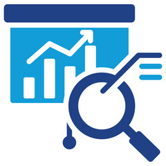 Aufkleber - Descriptive Analytics Dual Tone Icon