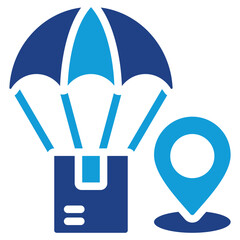 Poster - Drop Shipping Dual Tone Icon