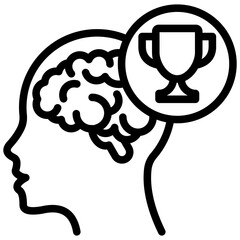 Poster - Competitive Intelligence Outline Icon