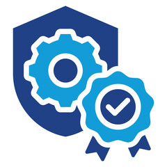 Poster - Quality Assurance Dual Tone Icon