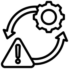 Poster - Risk Management Outline Icon