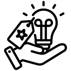 Poster - Branding Outline Icon