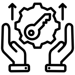 Poster - Process Ownership Outline Icon