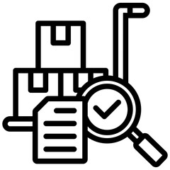 Poster - Supplier Selection Outline Icon