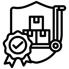 Poster - Quality Assurance Outline Icon