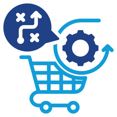 Poster - Procurement Strategy Dual Tone Icon