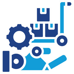 Poster - Procurement Automation Dual Tone Icon