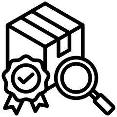 Poster - Quality Control Outline Icon