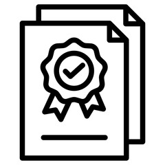 Poster - Quality Documentation Outline Icon
