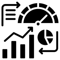 Poster - Benchmarking Solid Black Icon