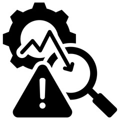 Poster - Failure Analysis Solid Black Icon