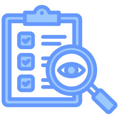 Poster - Inspection Standard  Lineal Blue Icon