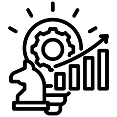 Poster - Business Strategy Outline Icon