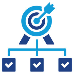 Poster - Strategic Objective Dual Tone Icon