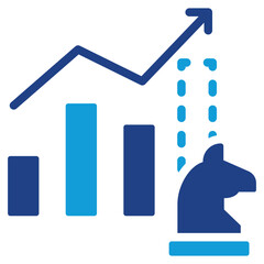 Aufkleber - Strategic Forecasting  Dual Tone Icon