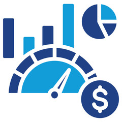 Poster - Performance Metrics Dual Tone Icon