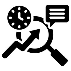 Aufkleber - Long Term Planning Solid Black Icon