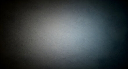 Poster - Subtle Grayscale Abstract Backdrop with a Soft Gradient and Distressed Texture