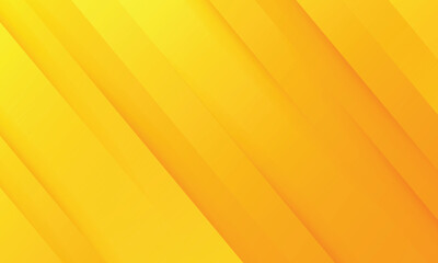 Poster - Abstract yellow and orange gradient diagonal stripes Banner template background