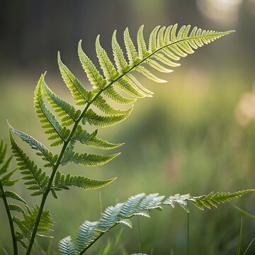 green fern leaf