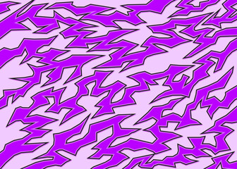 Aufkleber - Abstract background with seamless geometric lightning effect pattern