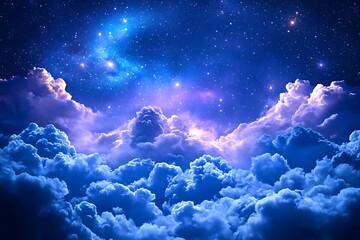 cosmic nebula swirl abstract space background