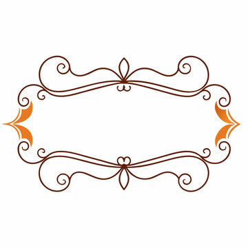 Decorative-scroll borders perfect for elegant designs, prints, and digital artwork.