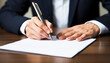 © dhruvik - businessman signing a contract