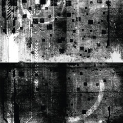 Wall Mural - Abstract grunge background. Monochrome abstract grunge monochrome illustration	
