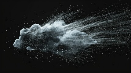 Poster - Abstract cloud of data points