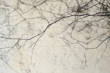 Wall Mural - abstract texture of barren branches against a light background.