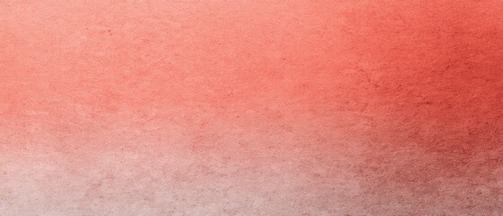 Poster - Delicate coral gradient on textured paper creating a soft and inviting backdrop for artistic projects and graphic design with a subtle and elegant aesthetic appeal