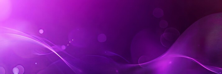 Poster - Colorful abstract waves in shades of purple flow seamlessly across the background in a mesmerizing visual display