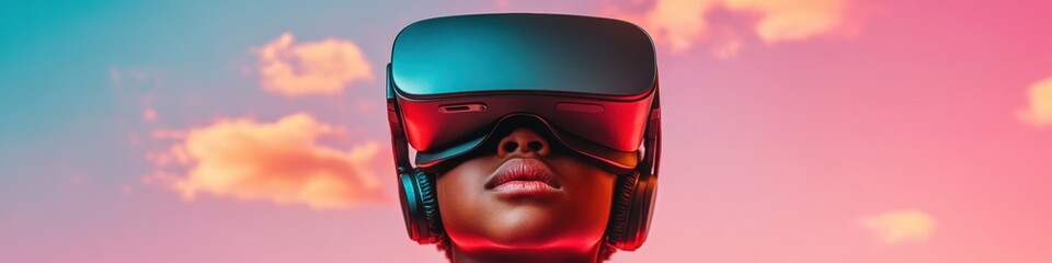 Aufkleber - Gen Z Metaverse Learning Revolution Immersive VR Education Technology Empowering Young Learners with Cutting-Edge Digital Exploration and Transformative Skill Development