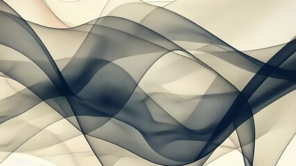 Fototapete - Dance of silk and shadow unfolds in a mesmerizing embrace of light and texture Generative AI