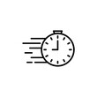 © Vince - Fast time icon vector illustration web design element