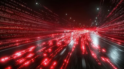 Poster - High-Speed Digital Highway: A Journey Through the Data Stream