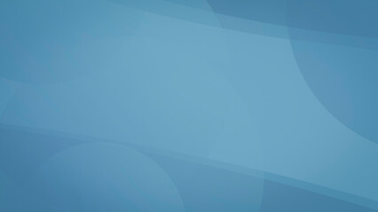 Leinwandbilder - Light background for informative text of abstract shape in blue tones