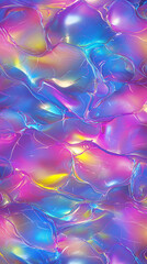 Poster - Vibrant abstract geometric textures digital art colorful background. Fluid motion abstract art digital creation colorful swirls artistic environment vibrant viewpoint.
