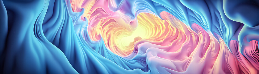Poster - Vibrant abstract geometric textures digital art colorful background. Fluid motion abstract art digital creation colorful swirls artistic environment vibrant viewpoint.