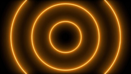 Poster - Dynamic light waves circling abstract background digital art dark environment close-up view visual concept
